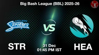 STR vs HEA BBL 2025-26, Pitch