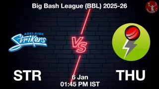 STR vs THU BBL 2025-26, Pitch