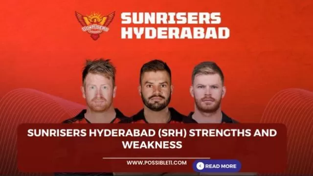 Sunrisers Hyderabad (SRH) Strengths and weakness