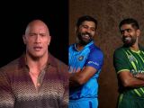 T20 World Cup 2022: Watch Dwayne Johnson ready for India vs Pakistan