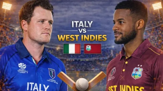 T20 World Cup 2026: WI vs ITA
