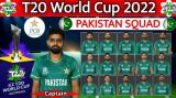 T20 World Cup Squad: Pakistan team announced for T20 World Cup 2022