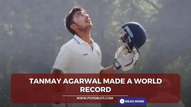 Tanmay Agarwal Made a world Record