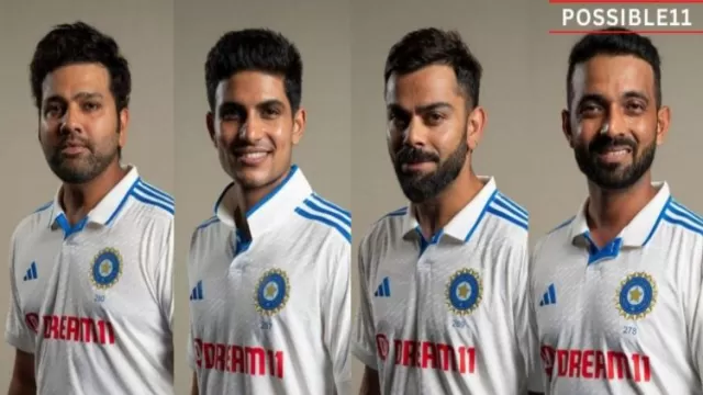 Team Indias New Jersey With Dream11 Logo