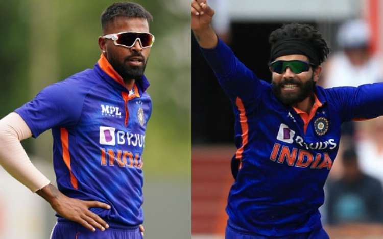 Hardik Pandya and Ravindra Jadeja