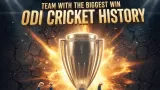Team with the biggest win in ODI cricket history