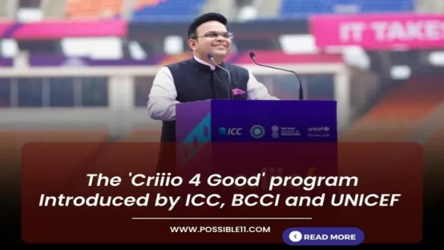 The Criiio 4 Good program Introduced by