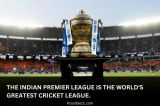 The Indian Premier League - the world's greatest cricket league.