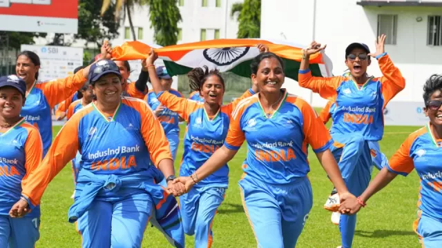 the indian women's cricket team won the first blind women's t20 world cup