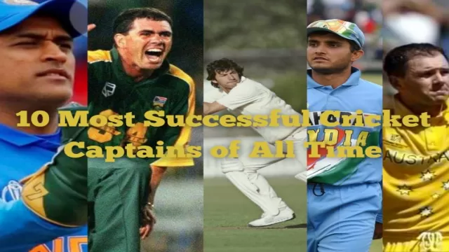 Top 10 Most Successful Cricket Captains of