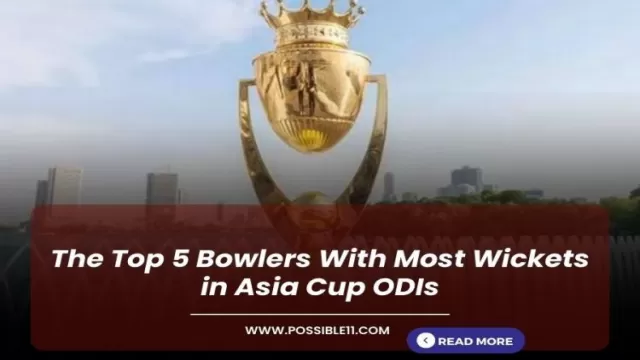 The Top 5 Bowlers With Most Wickets