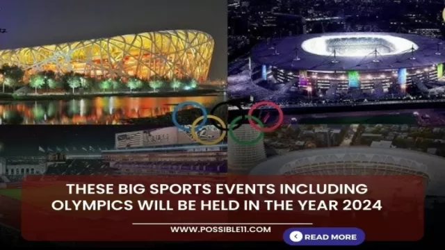 These big sports events including Olympics will