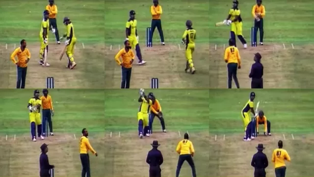 Thisara Perera smashes six sixes in an