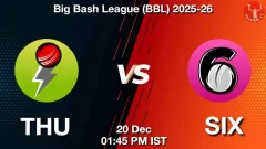 THU vs SIX BBL 2025-26, Picture