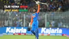 Tilak Varma Breaks Virat Kohli's Picture