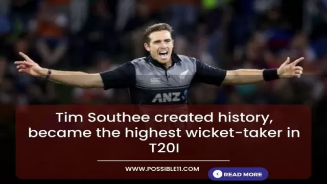 Tim Southee created history, became the highest
