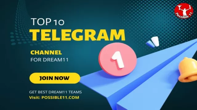 Top 10 Best Telegram Channels For Dream11