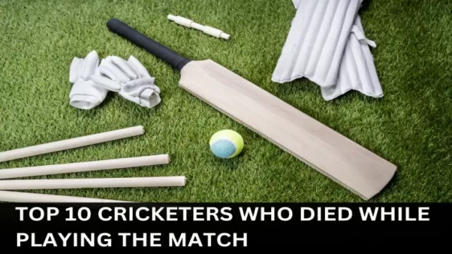 Top 10 Cricketers Who Died While Playing
