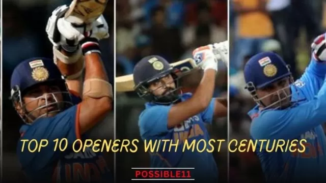 Top 10 Openers With Most Centuries