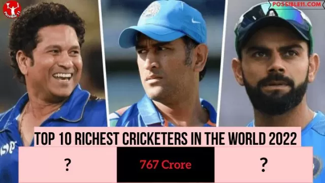 Top 10 Richest Cricketers In The World