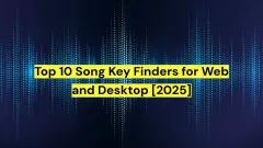 Top 10 Song Key Finders Picture