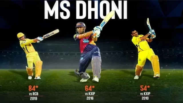 Top 3 knocks by MS Dhoni in
