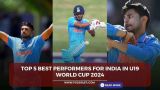 Top 5 best performers for India in U19 World Cup 2024