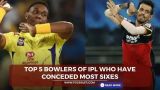 Top 5 Bowlers of IPL who have conceded most sixes