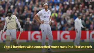 Top 5 bowlers who conceded most runs in a Test match