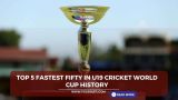 Top 5 Fastest fifty in U19 cricket world Cup history