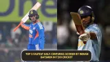 Top 5 fastest half-centuries scored by Indian batsmen in T20I cricket 