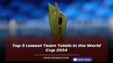 Top 5 Lowest Team Totals in the World Cup 2024