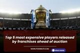 Top 5 most expensive players released by franchises ahead of auction