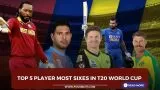 Top 5 Player Most Sixes in T20 World Cup 