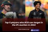 Top 5 players who RCB can target in the IPL auction in 2024