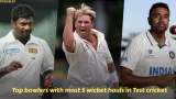 Top bowlers with most 5 wicket hauls in Test cricket