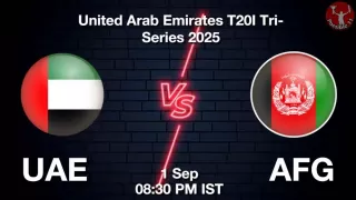 UAE vs AFG 3rd T20I: Pitch Report