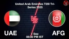 UAE vs AFG 3rd T20I: Picture