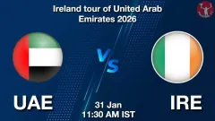 UAE vs IRE 2nd T20I, Picture