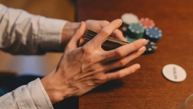 Casino night with fantasy drafts and Card Games