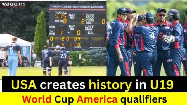 USA creates history in U19 WC Americas