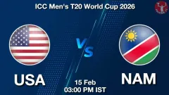USA vs NAM T20 WC Picture