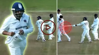 Video: Prithvi Shaw Tries to Hit