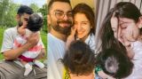 Virat Kohli Anushka Sharma daughter Vamika Kohli face revealed