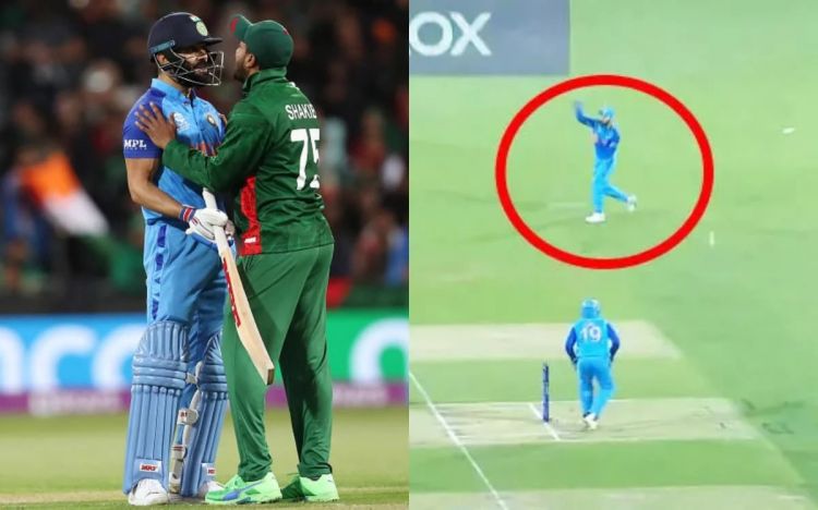 Virat Kohli Fake Fielding, Nurul Hasan accuses Virat Kohli of fake fielding 