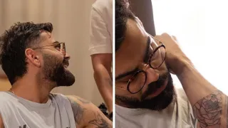Virat Kohli got a new tattoo
