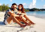 Virat Kohli in vacation mode on beach ahead of England tour