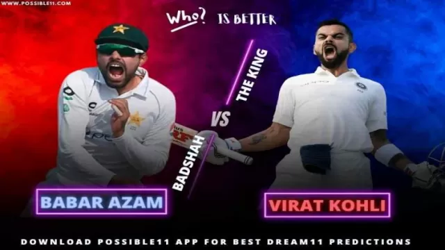 Virat Kohli vs Babar Azam Stats Comparison