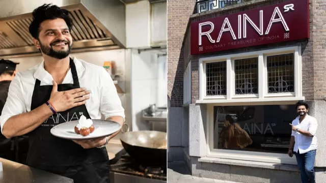 Virat Kohlis reaction to Raina’s restaurant opening