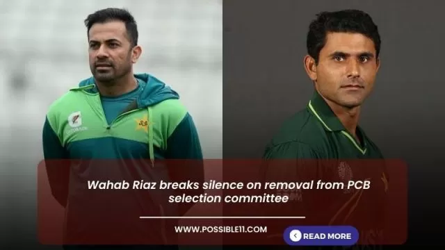 Wahab Riaz Latest Post on removal from